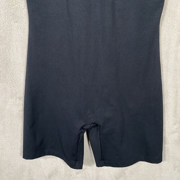Girlfriend Collective Bike Unitard S Black Athletic Activewear One Piece Romper - Picture 6 of 12